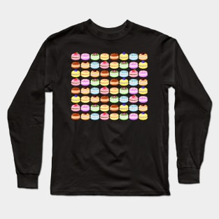 Colorful Macarons Long Sleeve T-Shirt